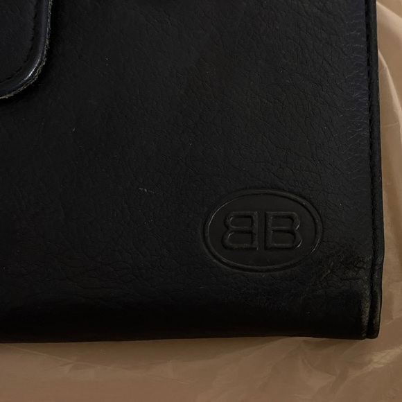 Black Velvet Nappa Cowhide Wallet - Picture 4 of 5